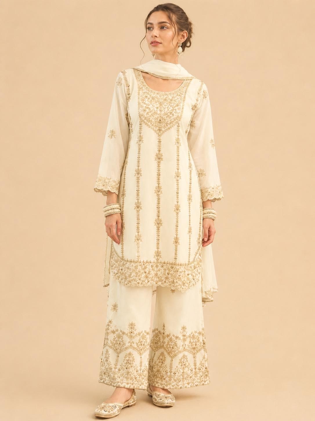Chikankari Kurta Set